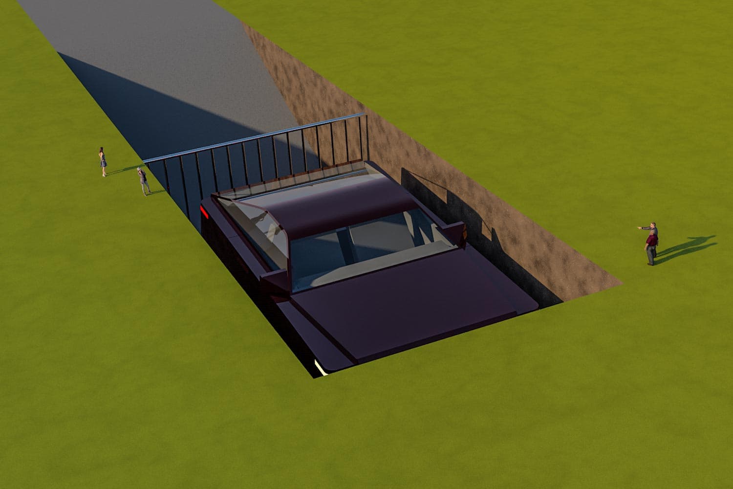 3D visualitations of possible painting scenes