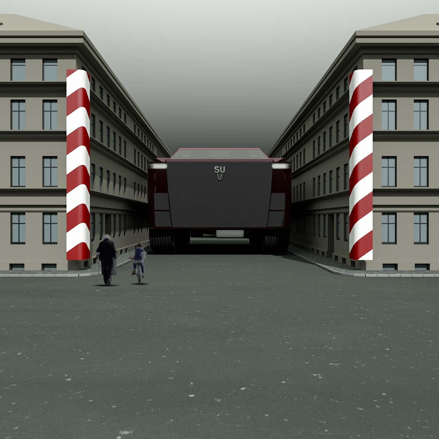 3D visualitations of possible painting scenes