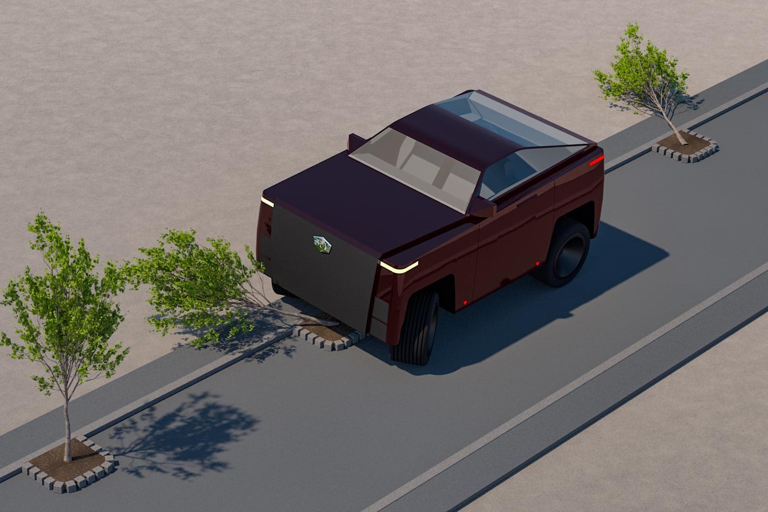 3D visualitations of possible painting scenes