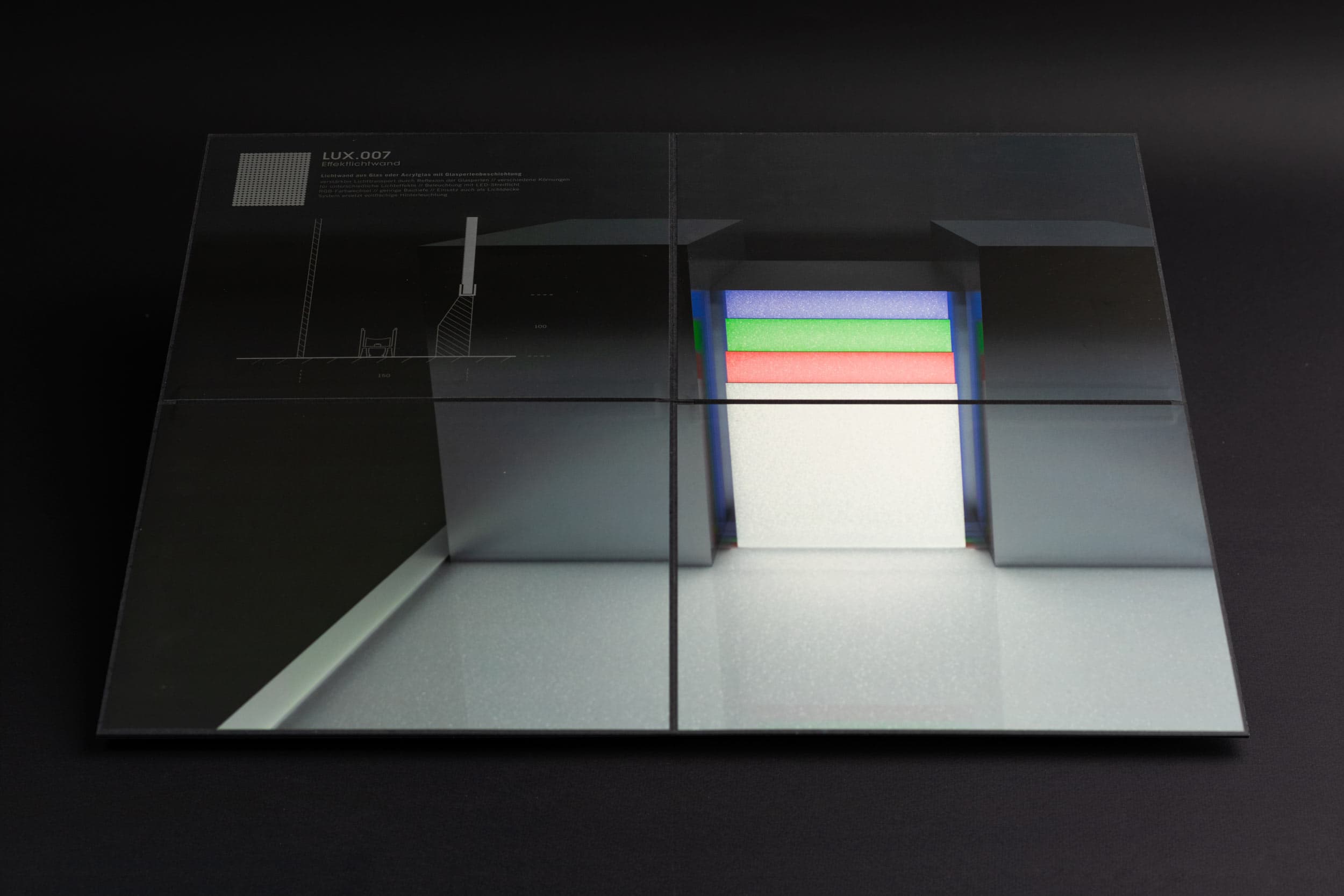 LUX.007 - outside unfolded with 3D visualisation
