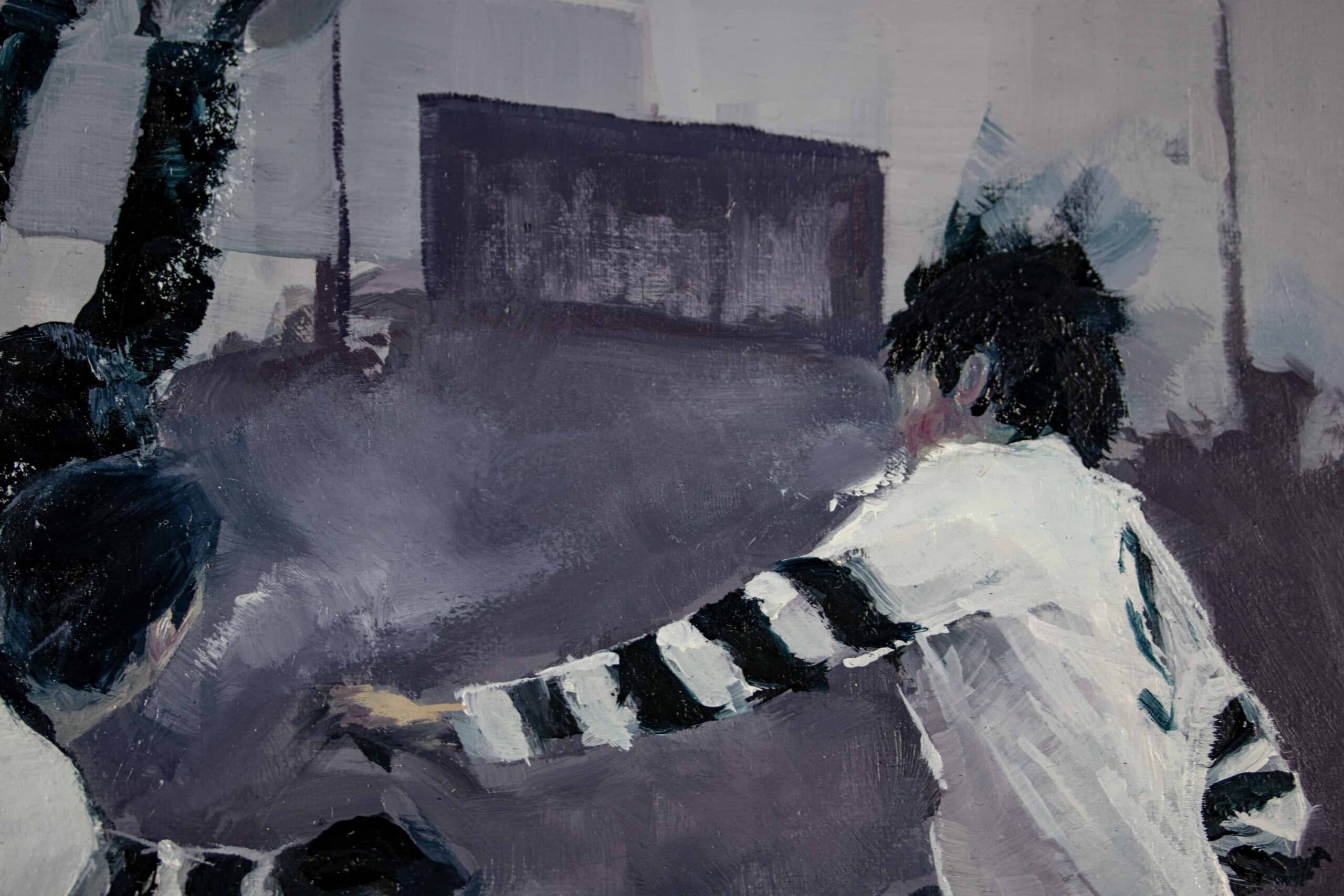 try to find a loose brush stroke