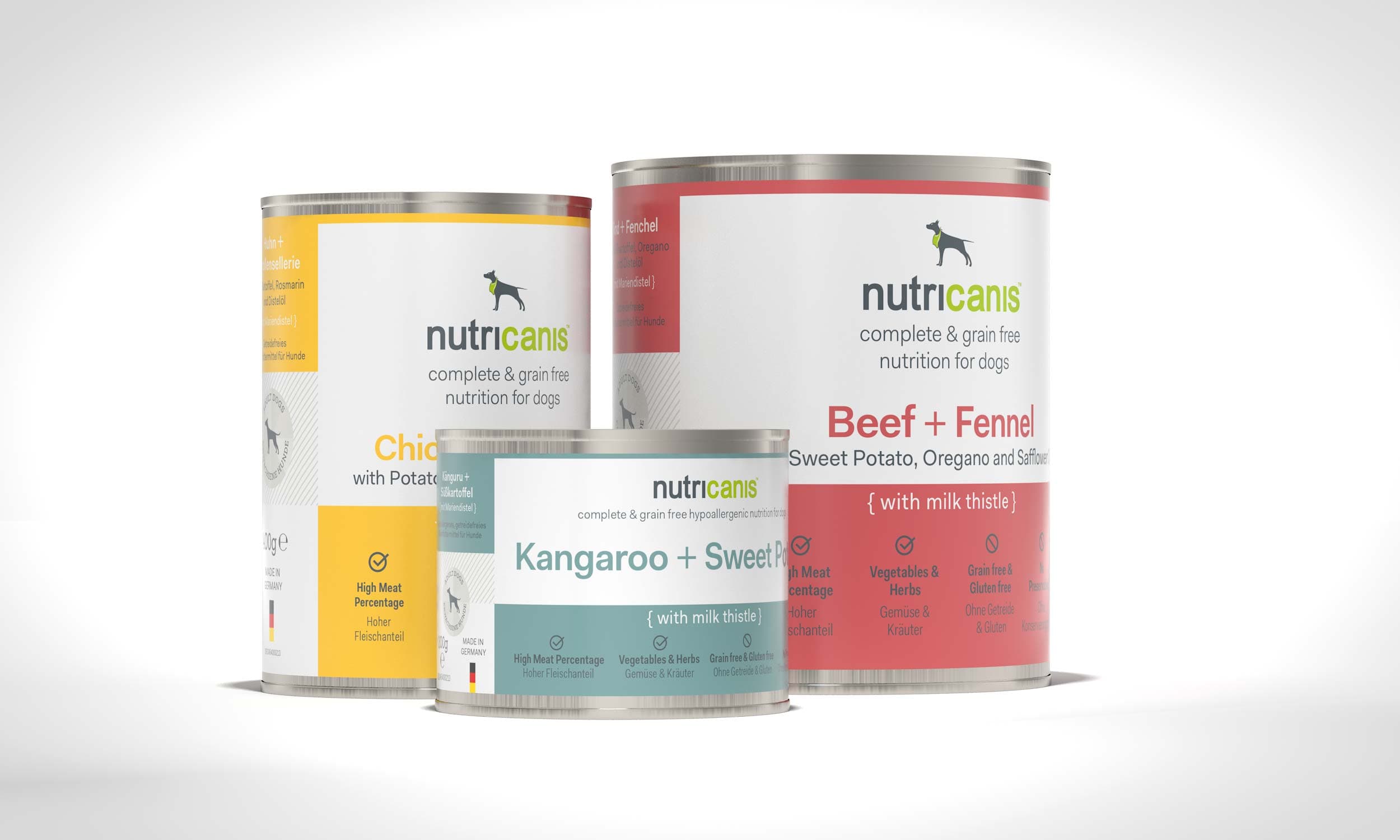 nutricanis label design