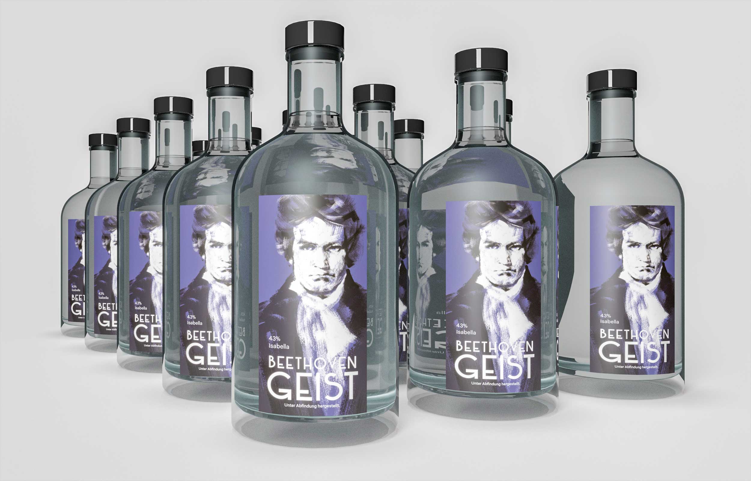 Bottle 3D visualization