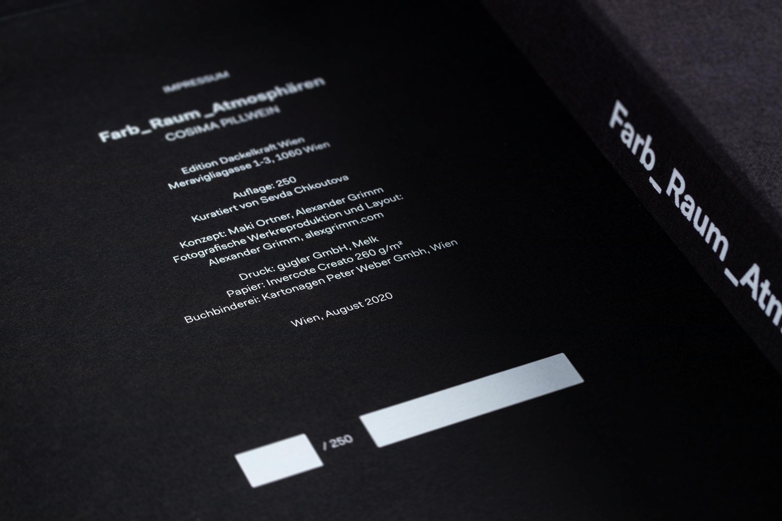Back sheet on the box bottom