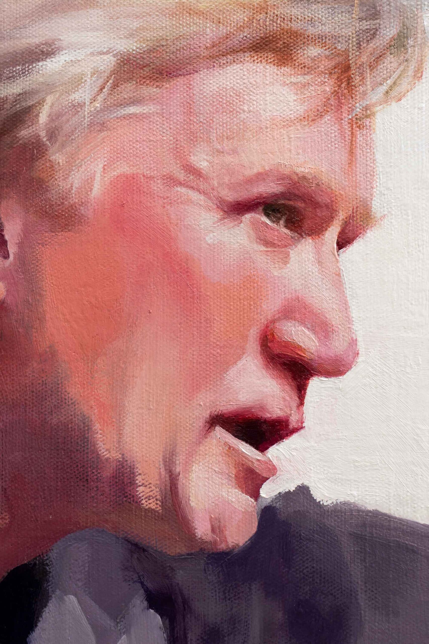face close-up