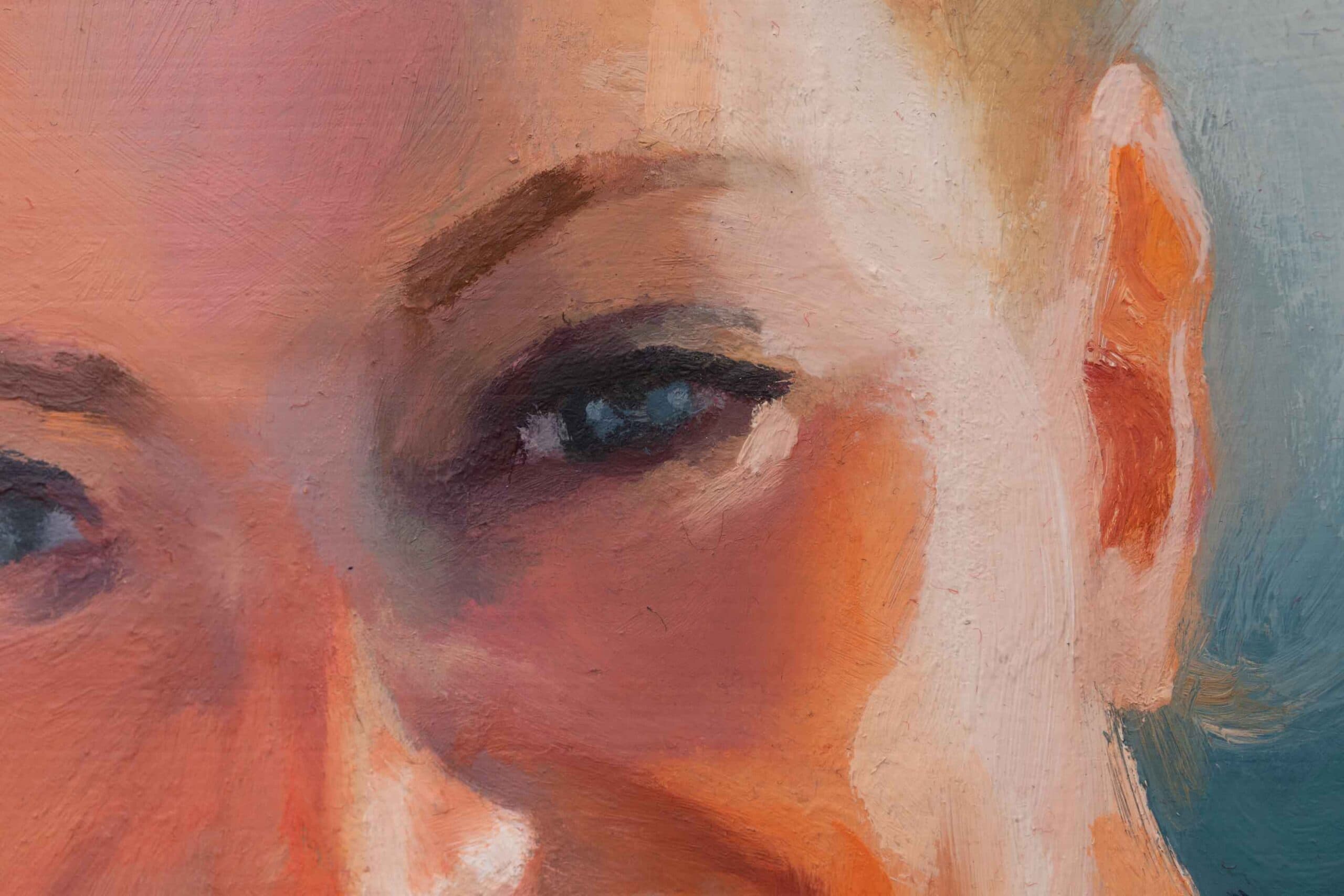 Stay painterly - no value excess - no sharp edges on unimportant areas