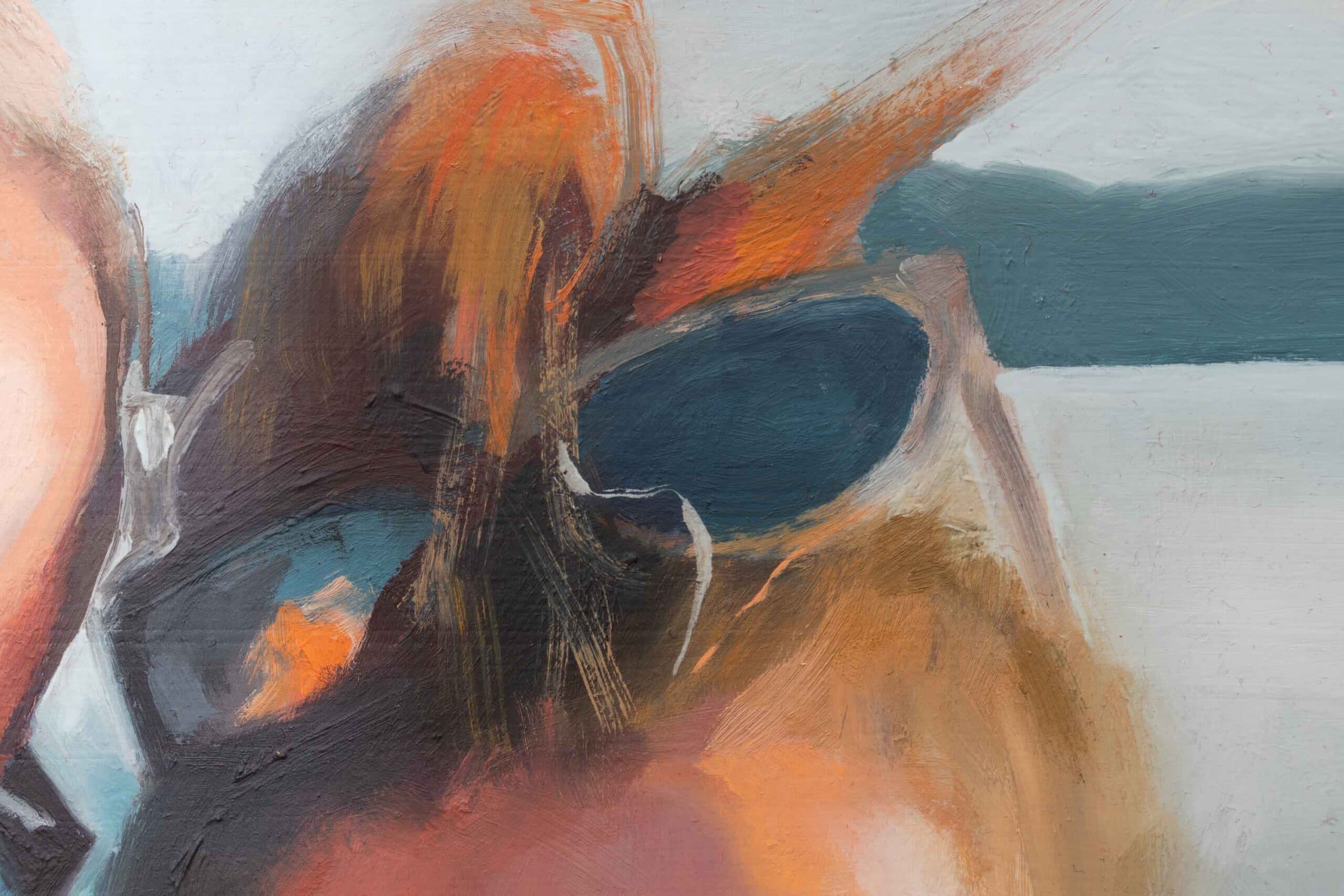 Generating dynamic impressions with fast brush strokes.