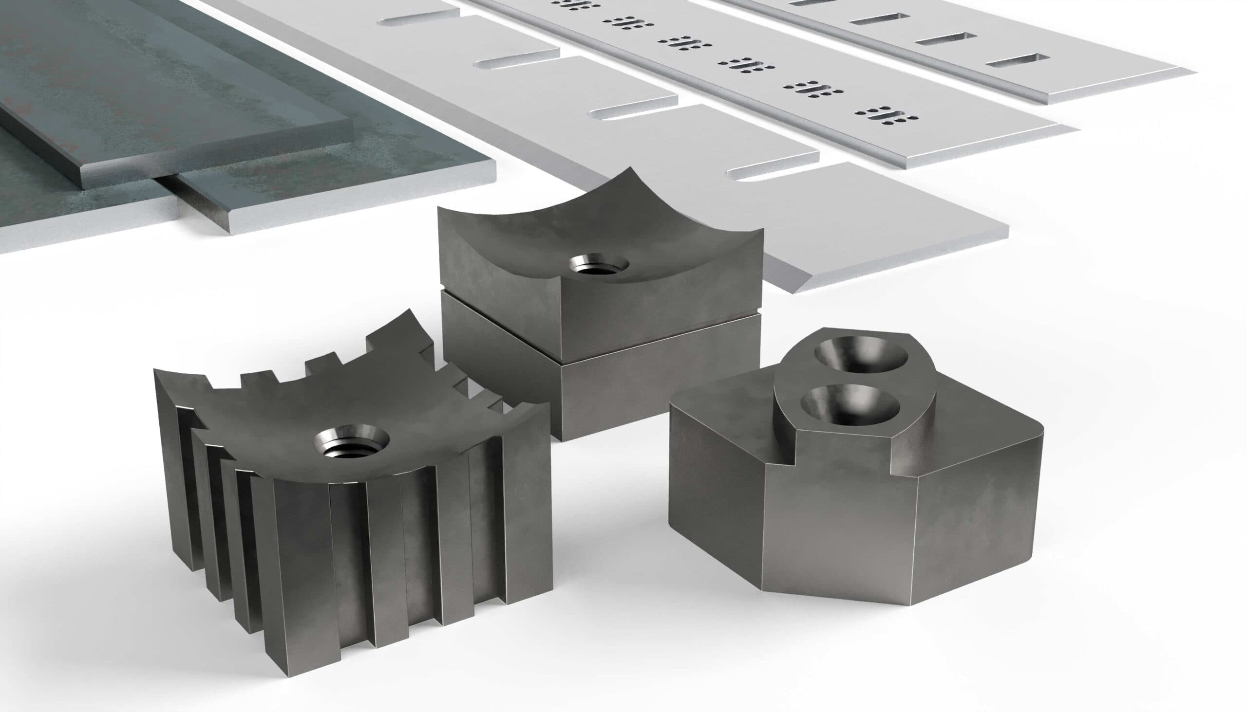 Cutting crowns with different shapes