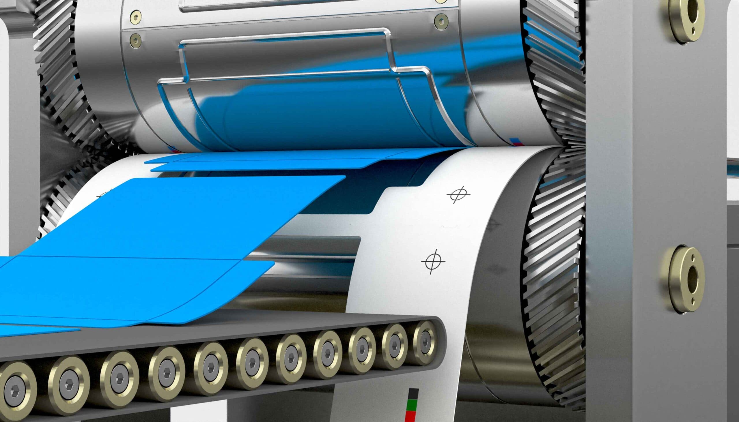 Rotary cutting zoom