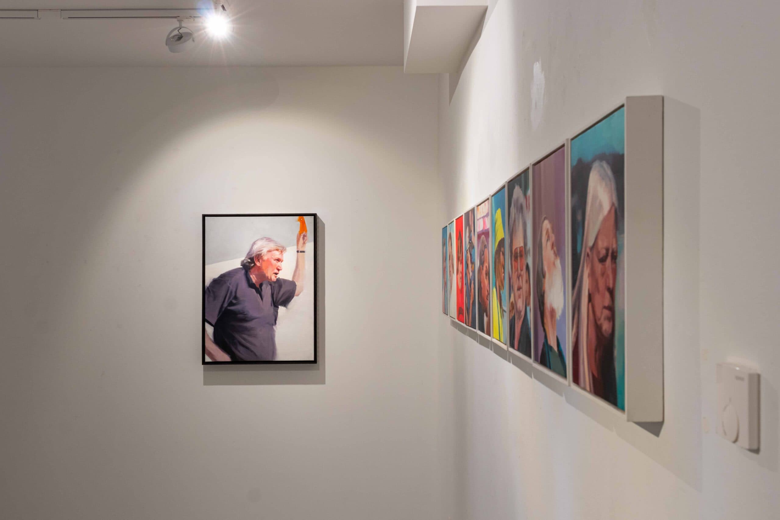 »Spielen Sie!« portrait Ivica Osim and »Earthsworld« portrait series