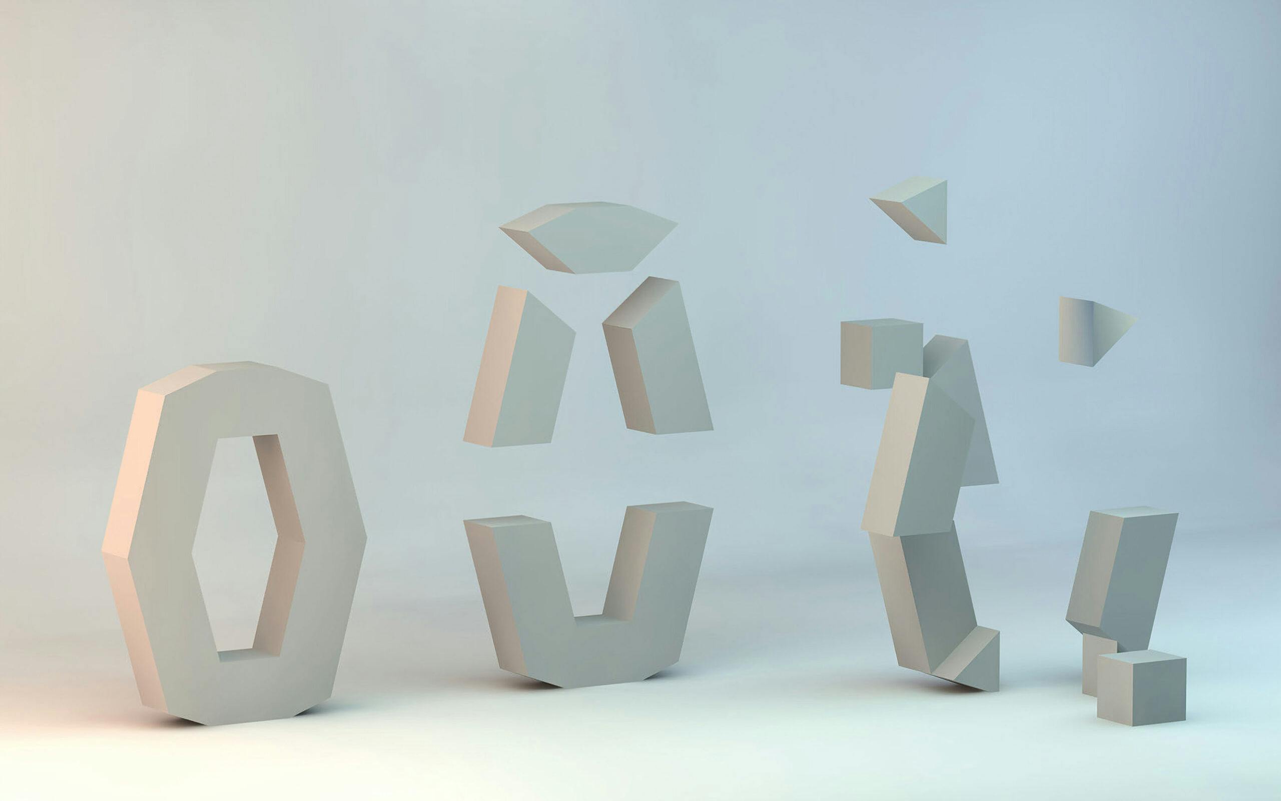 The idea - modular system of geometric shapes